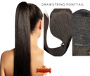 Instant Drawstring Human Hair Ponytail