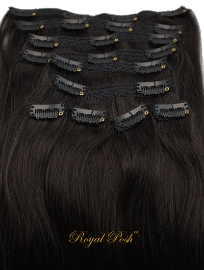 120grams 10pcs Supreme Clip-in Hair Extensions